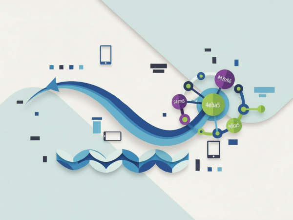 abstract paper cutout