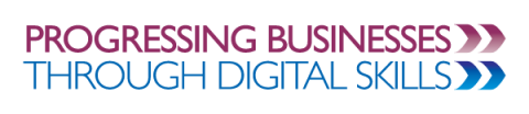 Progressing Business through Digital Skills project logo