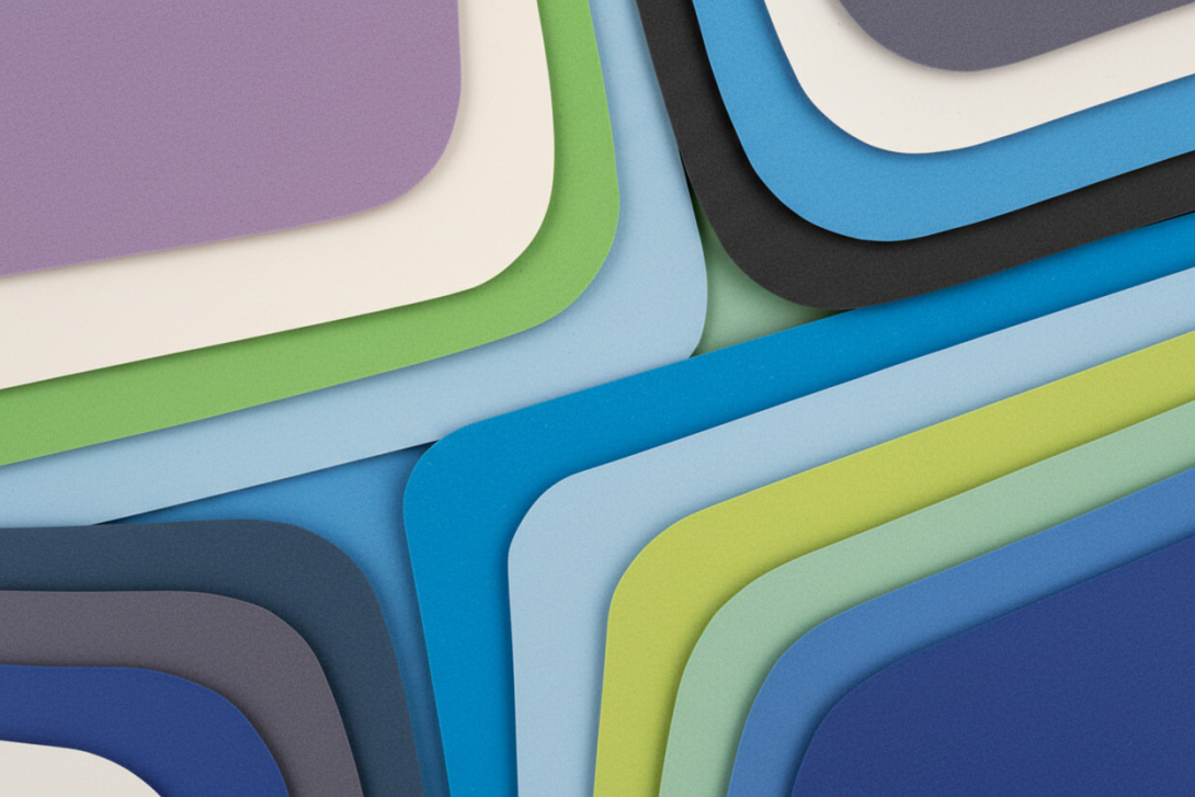 abstract paper cutout